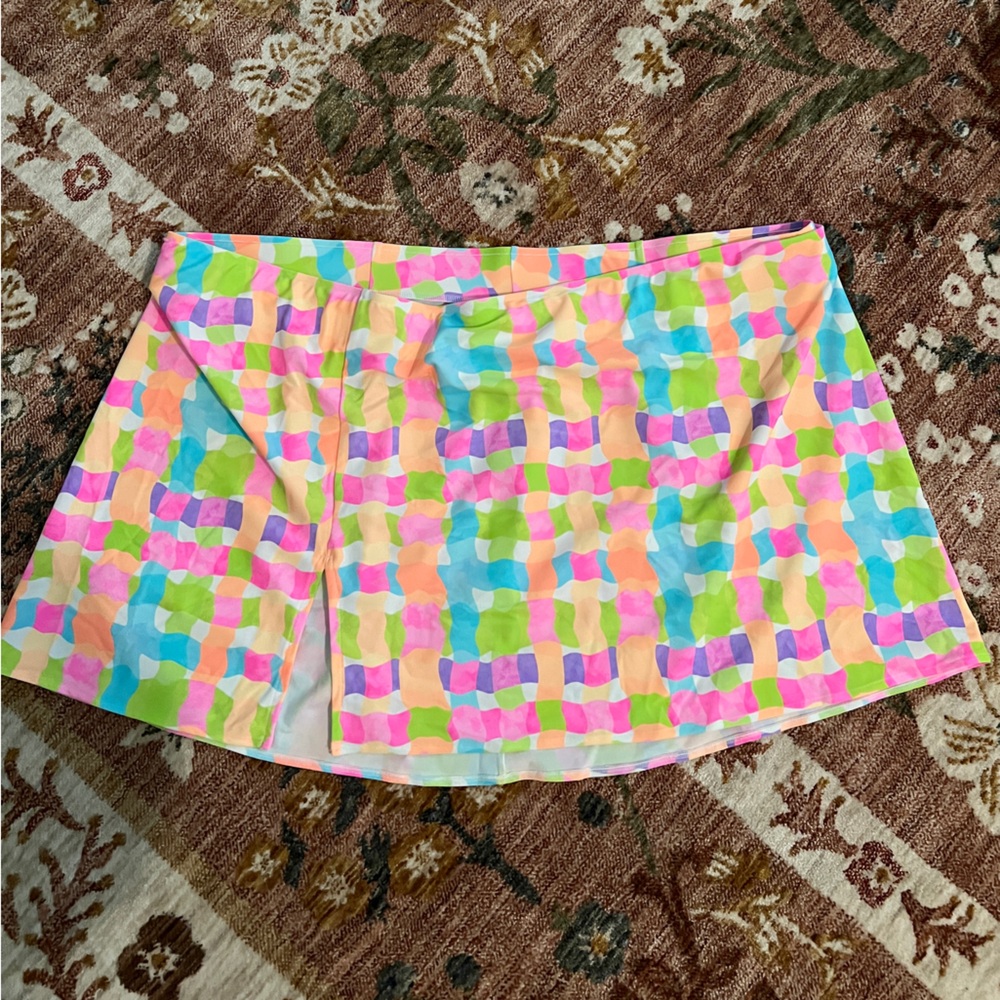 Mumu swim skirt, 2X